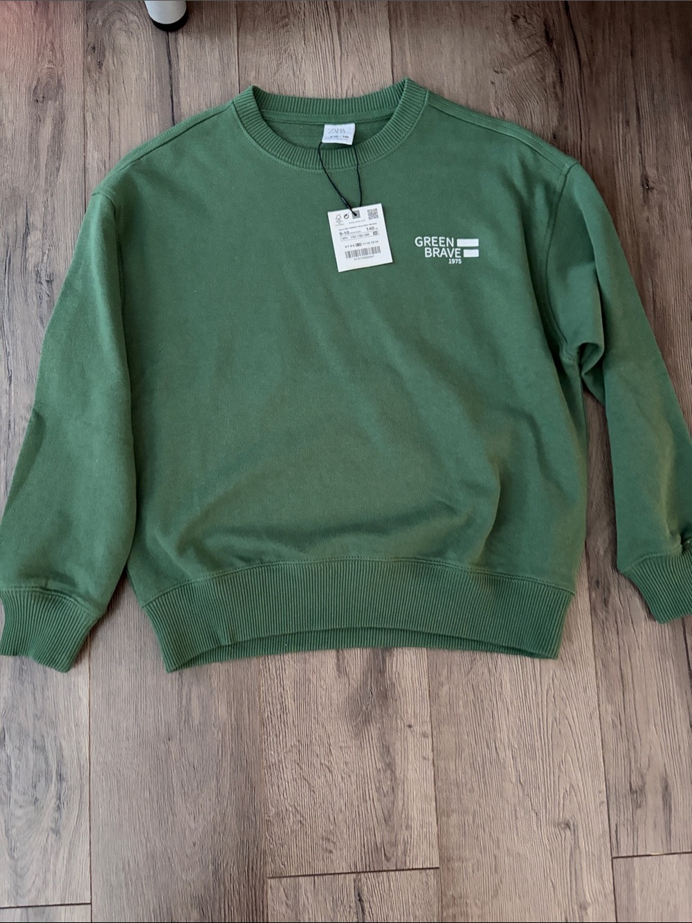 NWT Zara Crewneck Sweatshirt - Boy’s size 9/10